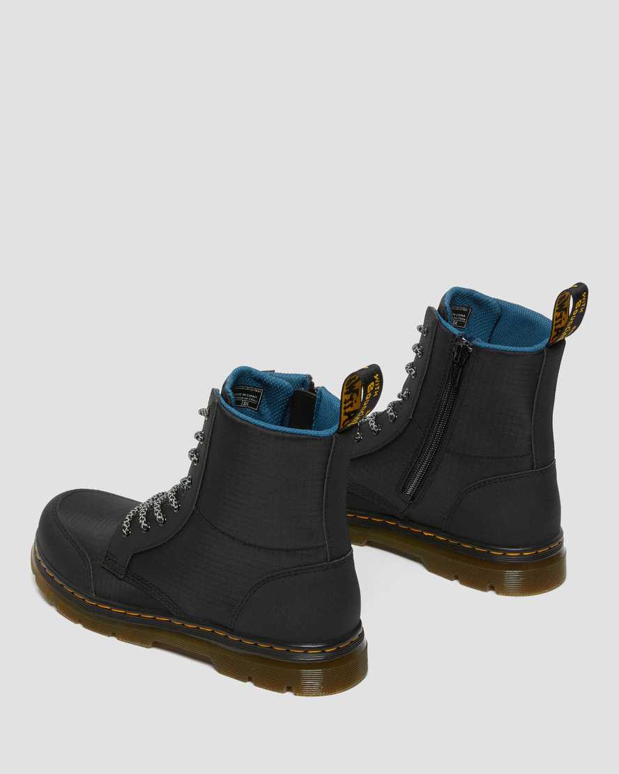 schwarze dr. martens combs utility kinder-freizeitstiefel