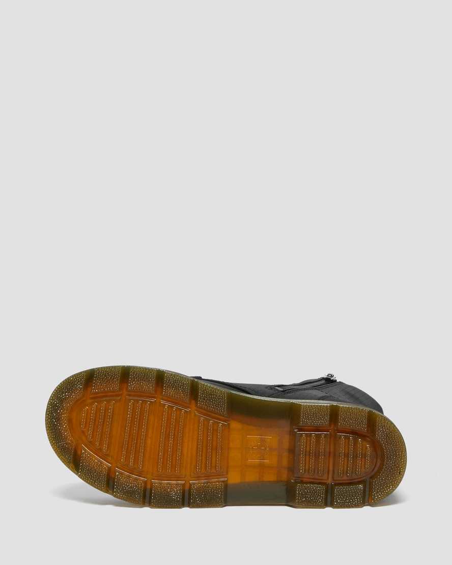 schwarze dr. martens combs utility kinder-freizeitstiefel