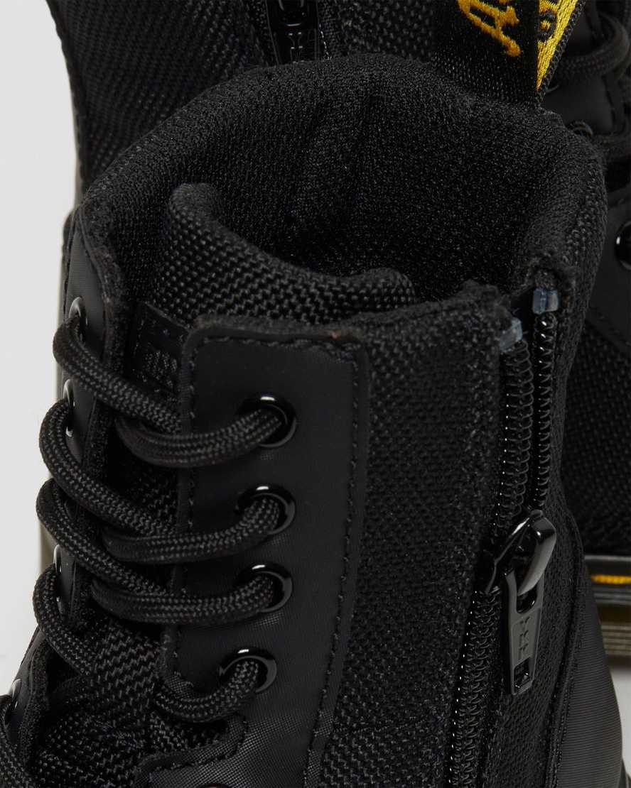 schwarze dr. martens combs extra tough poly kinder-freizeitstiefel