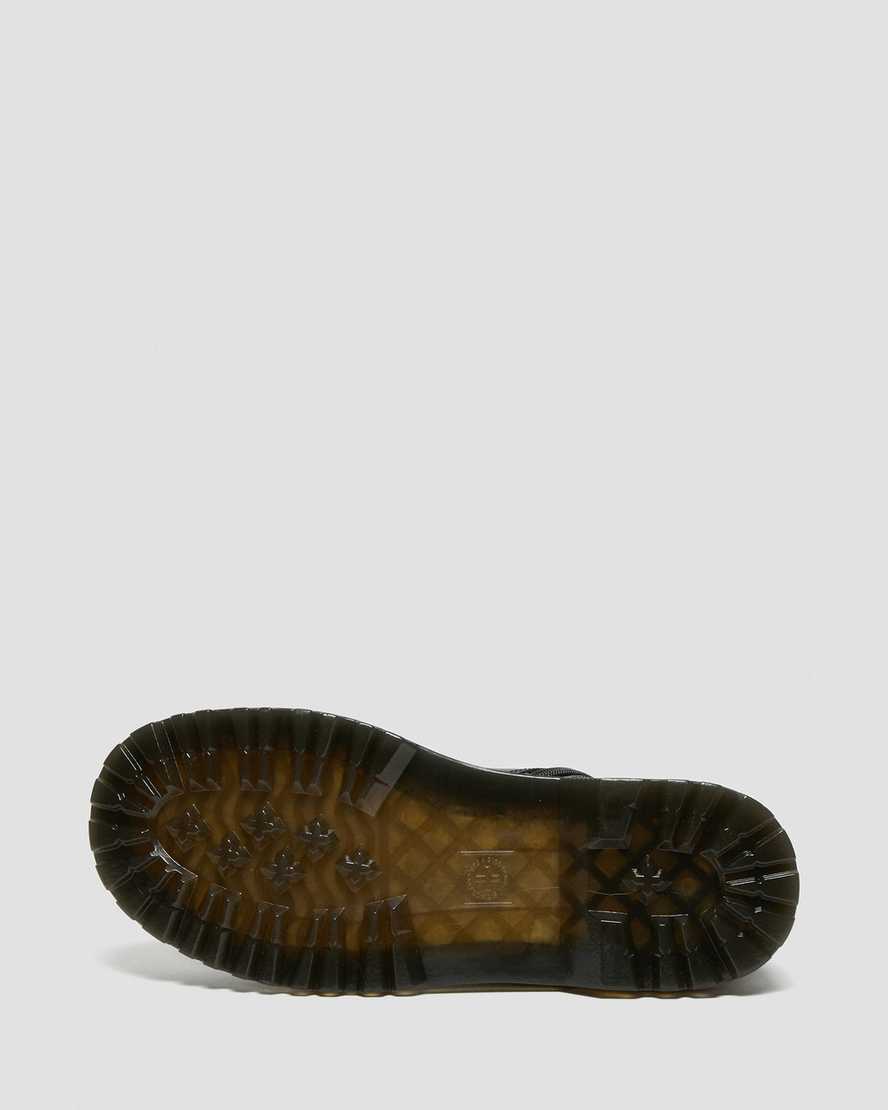schwarze dr. martens 1460 overlay kinder-freizeitstiefel