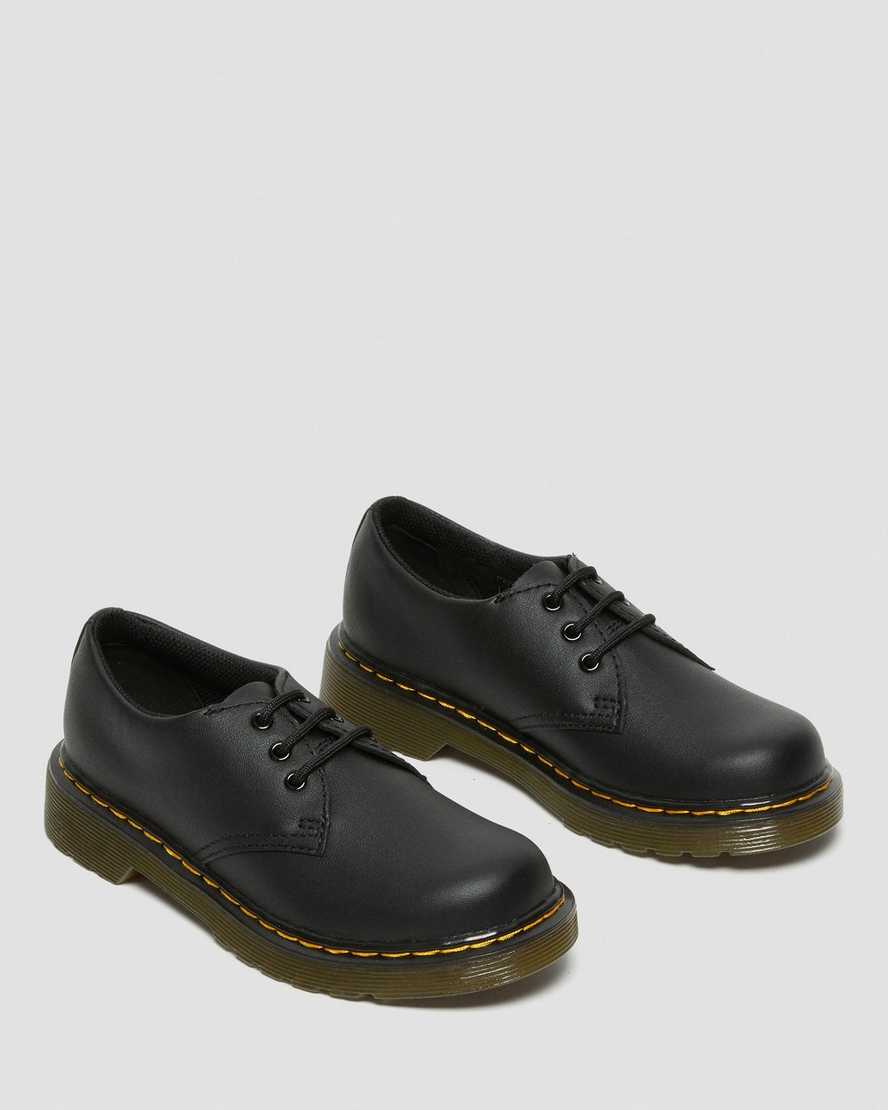 schwarze dr. martens 1461 softy t kinderschuhe