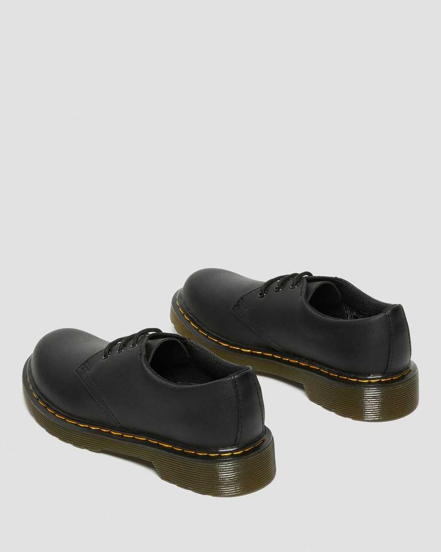 schwarze dr. martens 1461 softy t kinderschuhe