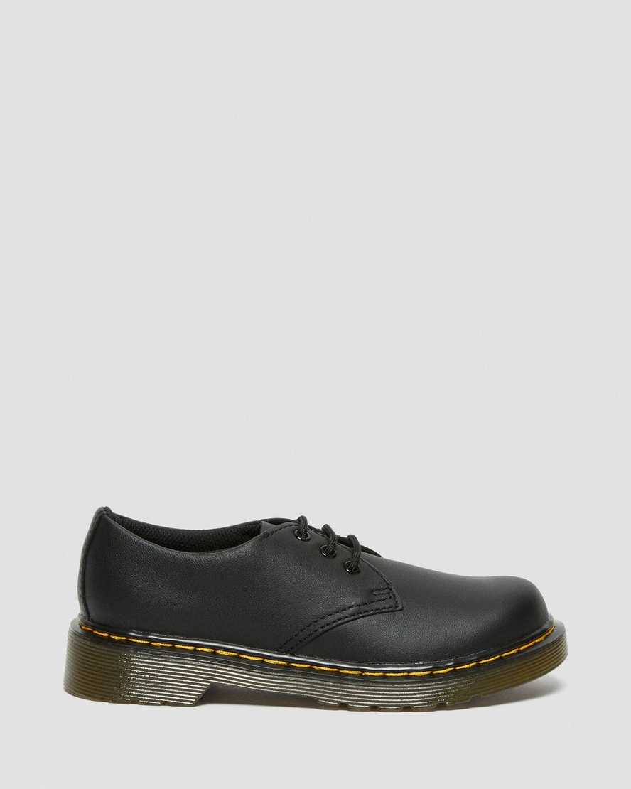 schwarze dr. martens 1461 softy t kinderschuhe