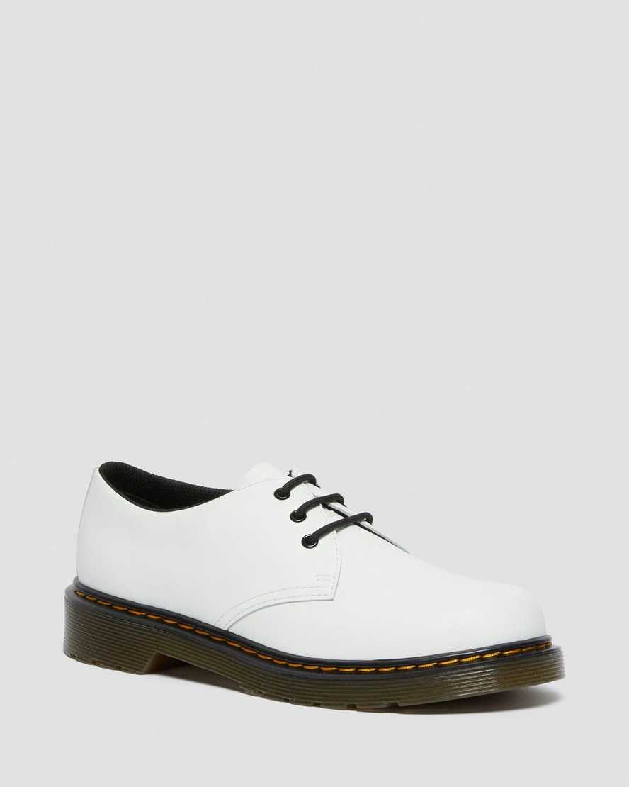 weiße dr. martens 1461 schnürschuhe für kinder
