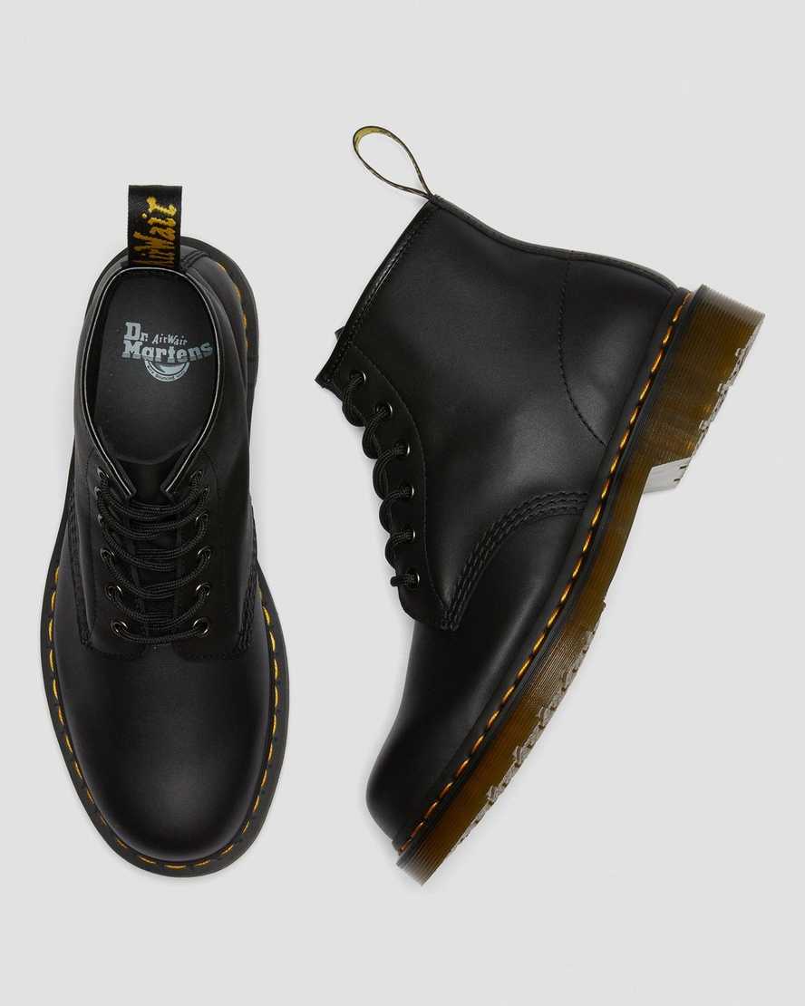 schwarze dr. martens 101 herren-ankle-boots