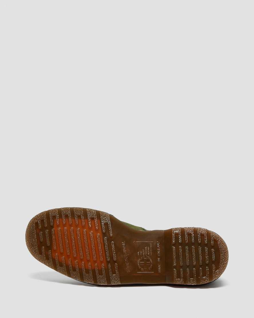 olivgrüne dr. martens 101 herren-ankle-boots