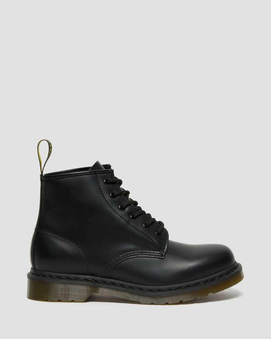 schwarze dr. martens 101 smooth herren-ankle-boots