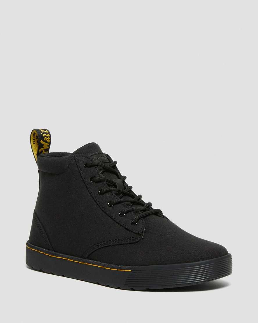 schwarze dr. martens cairo chukka herren-freizeitstiefel