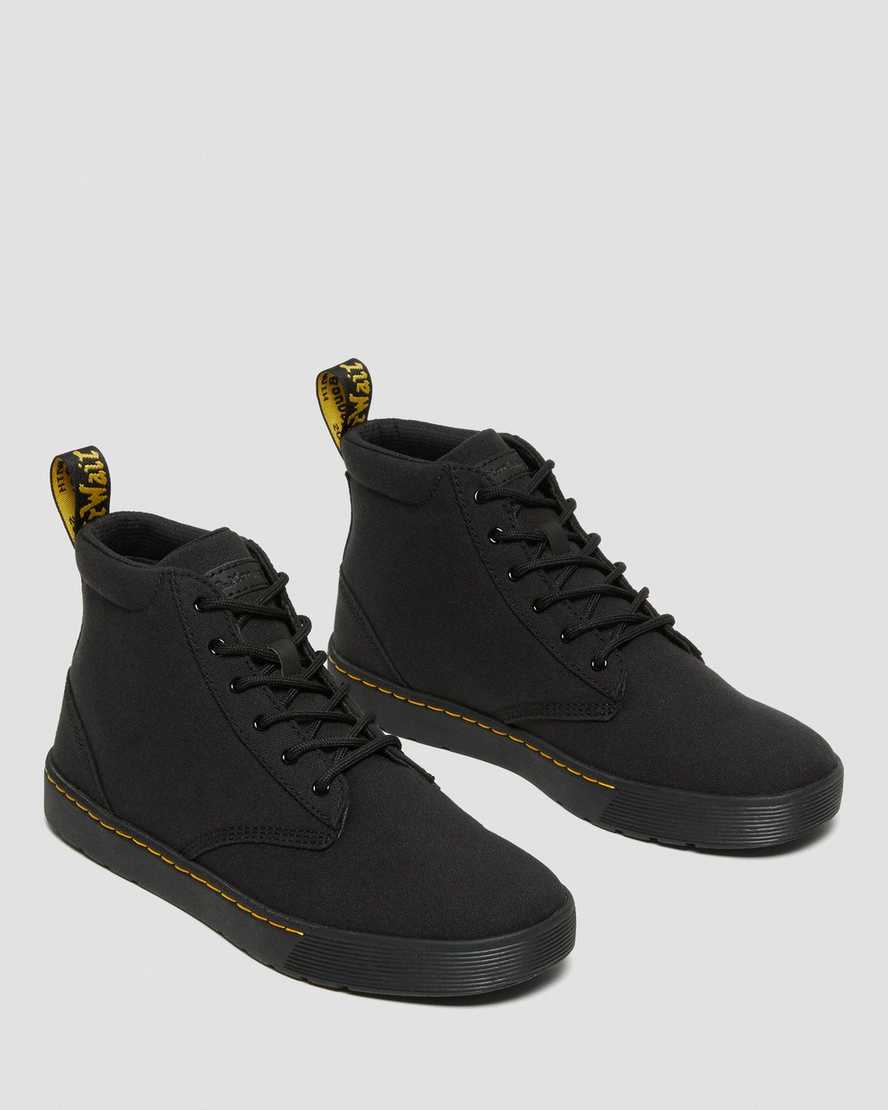 schwarze dr. martens cairo chukka herren-freizeitstiefel