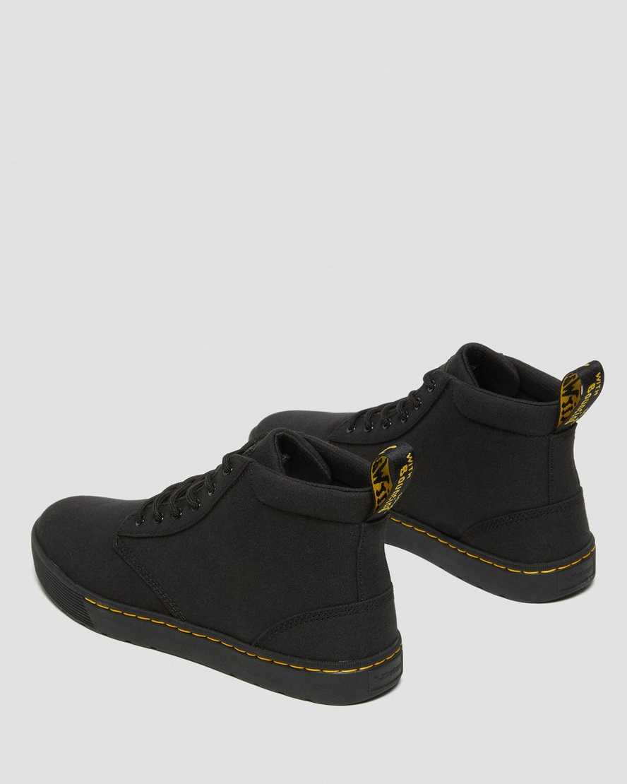 schwarze dr. martens cairo chukka herren-freizeitstiefel