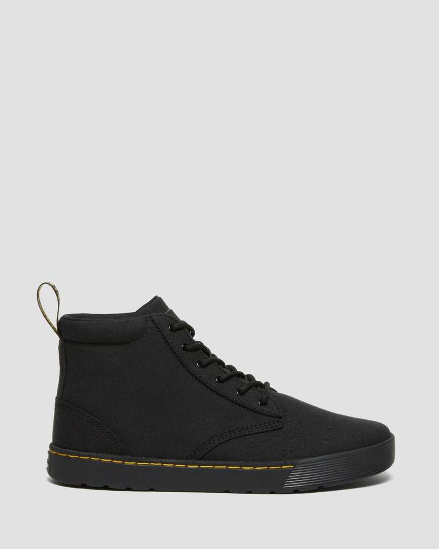 schwarze dr. martens cairo chukka herren-freizeitstiefel