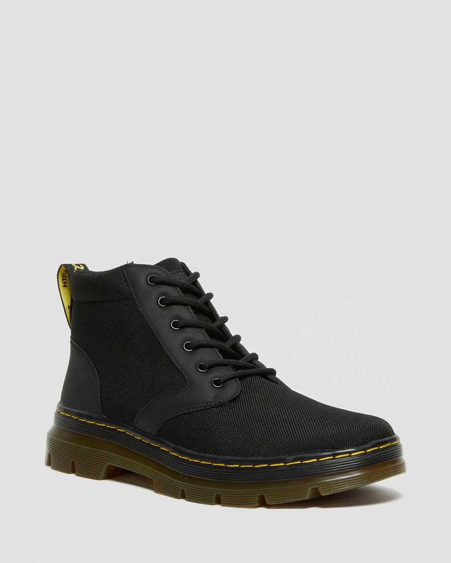 schwarze dr. martens bonny poly herren-freizeitstiefel
