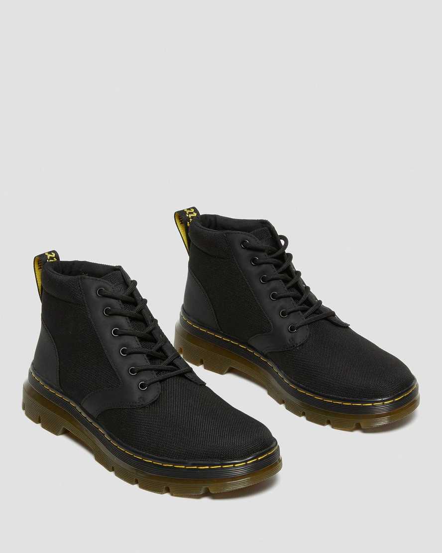 schwarze dr. martens bonny poly herren-freizeitstiefel