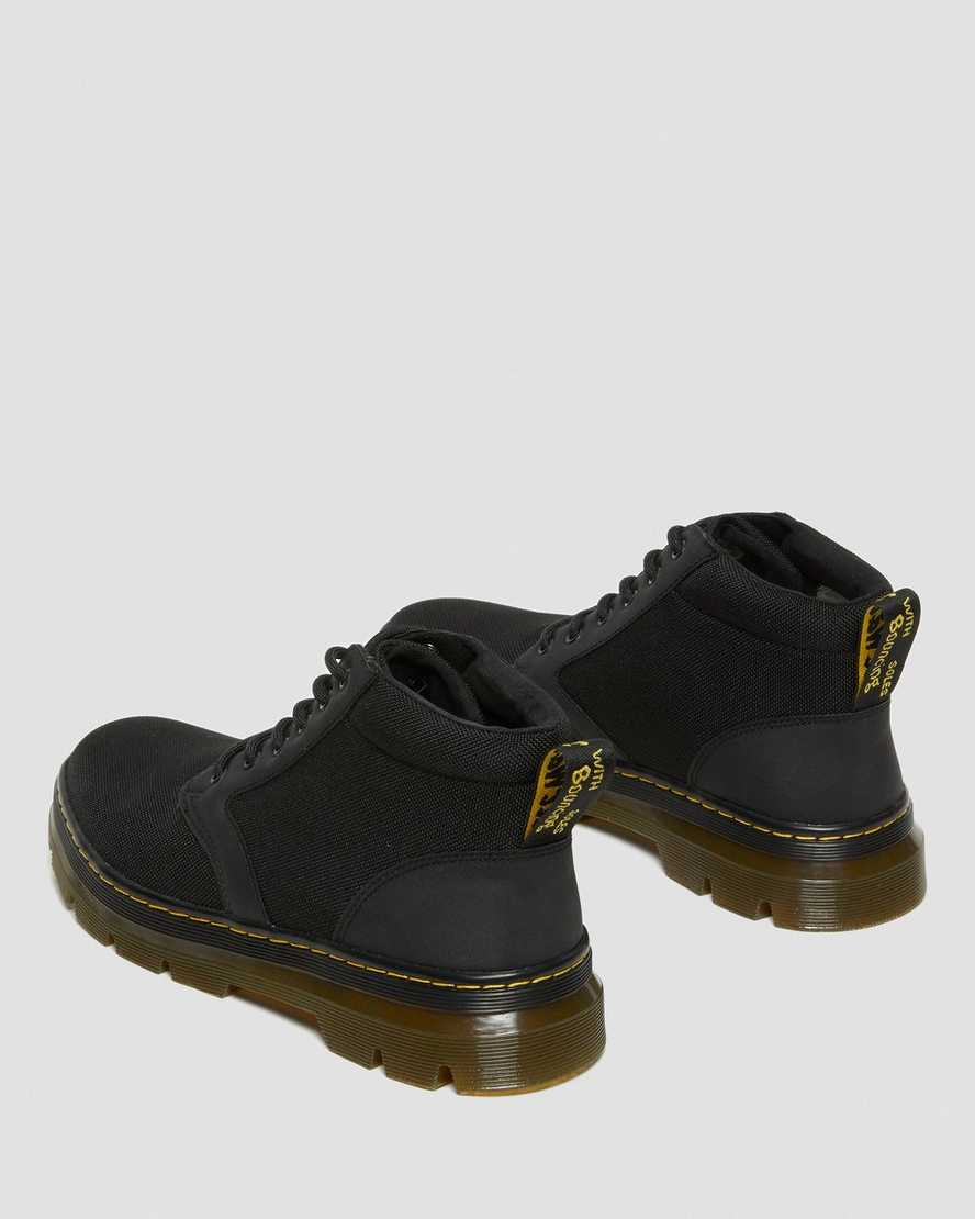 schwarze dr. martens bonny poly herren-freizeitstiefel