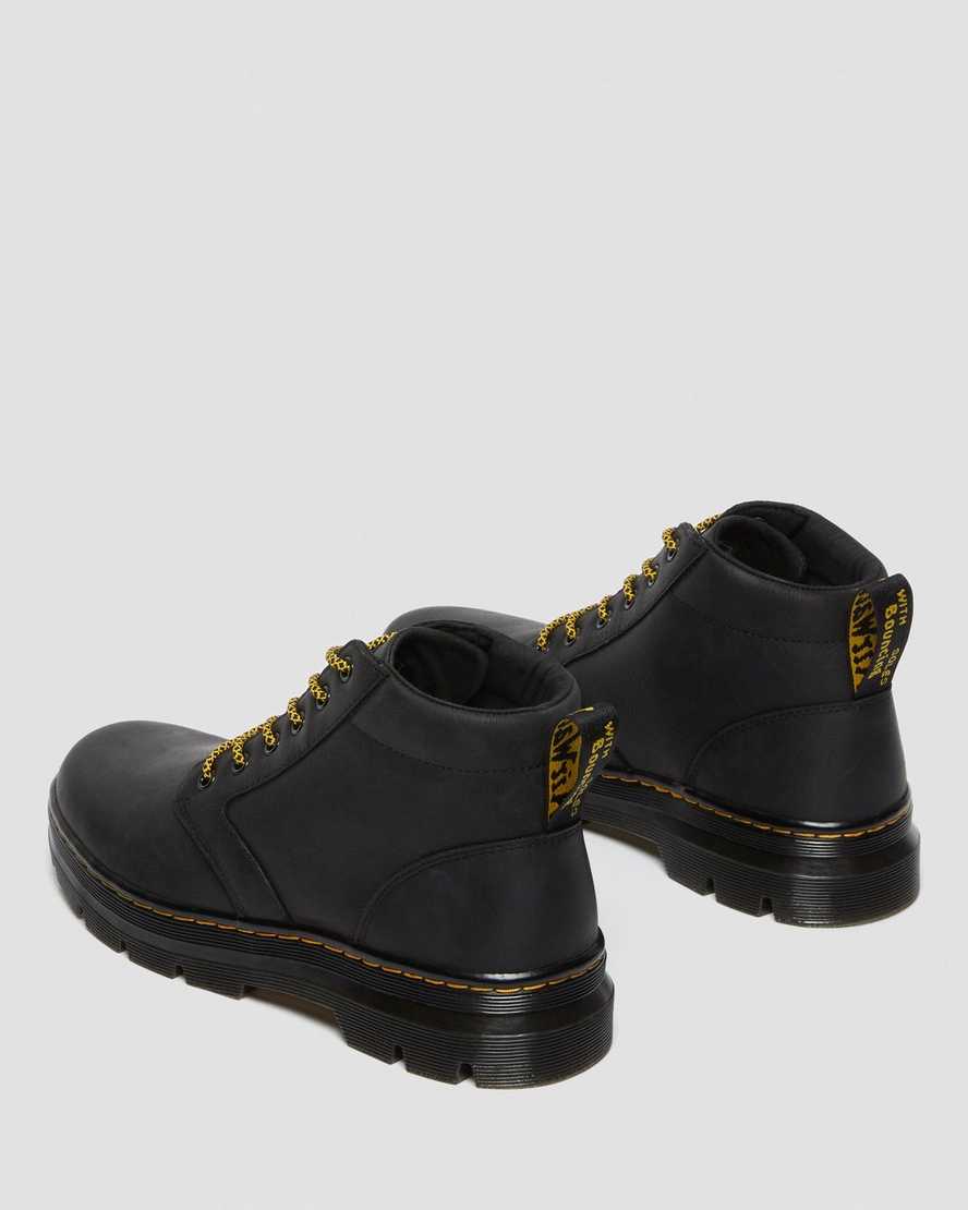 schwarze dr. martens bonny herren-freizeitstiefel