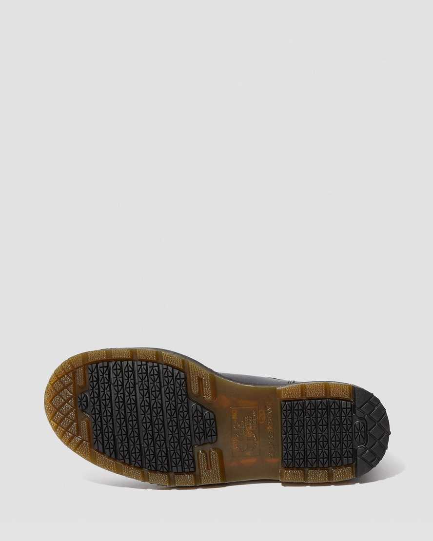 schwarze dr. martens fellside arbeits-chelsea-boots für herren.