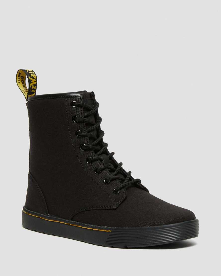 schwarze dr. martens cairo herren-schnürstiefel