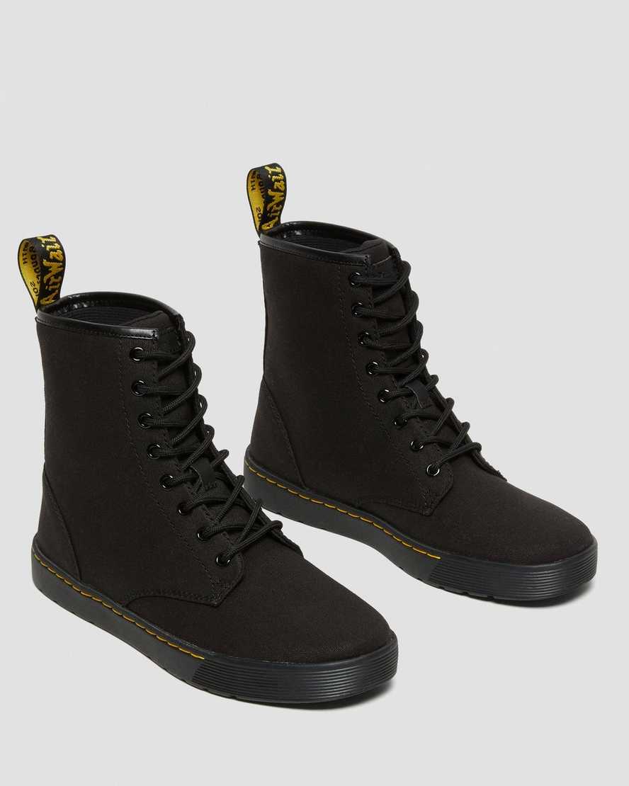 schwarze dr. martens cairo herren-schnürstiefel