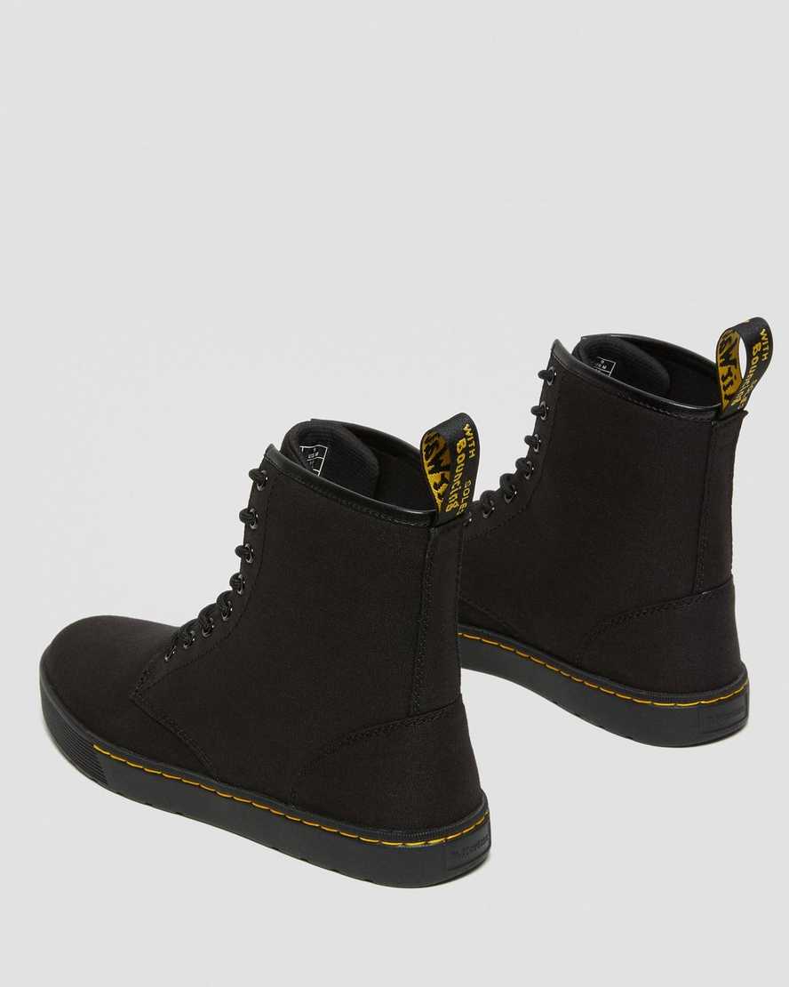 schwarze dr. martens cairo herren-schnürstiefel