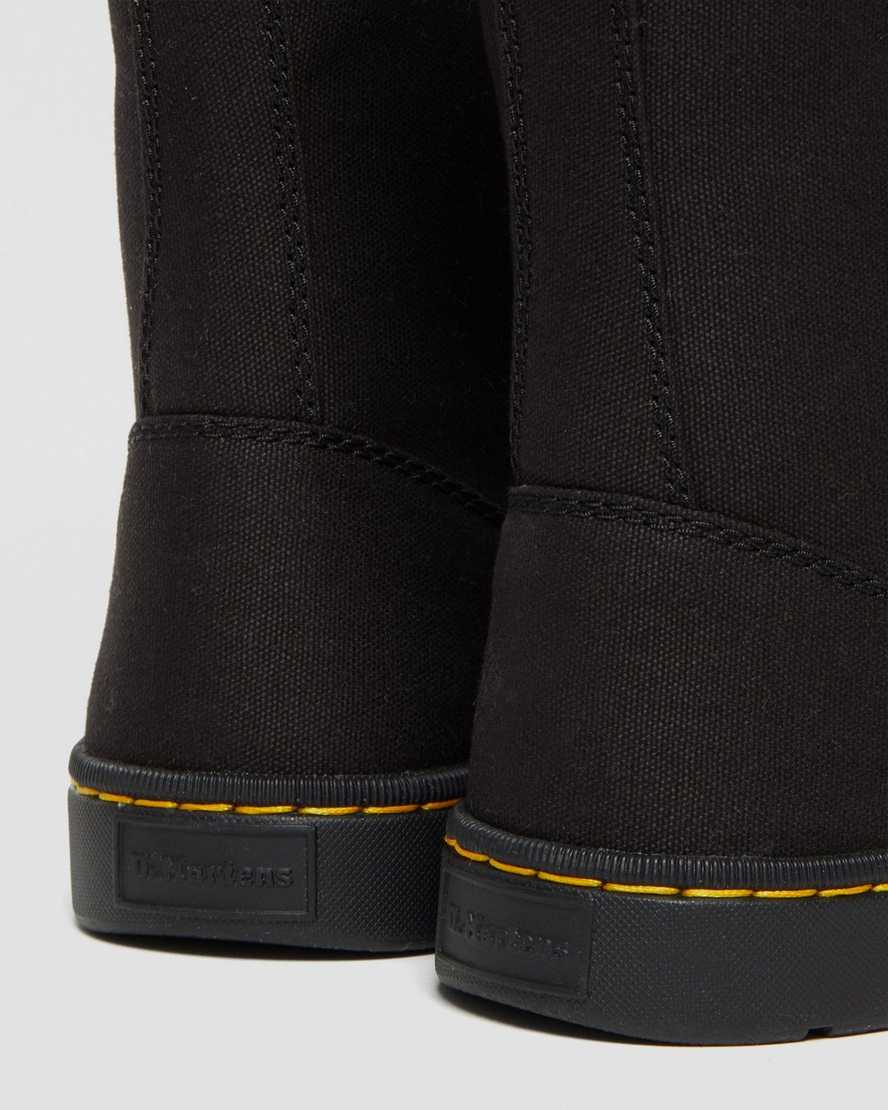 schwarze dr. martens cairo herren-schnürstiefel