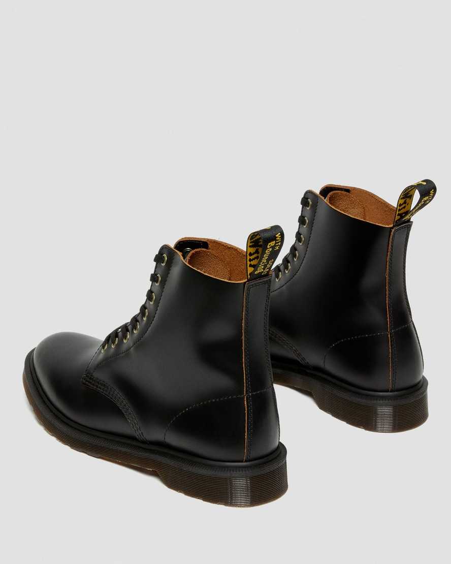 schwarze dr. martens 1460 vintage smooth herren-schnürstiefel