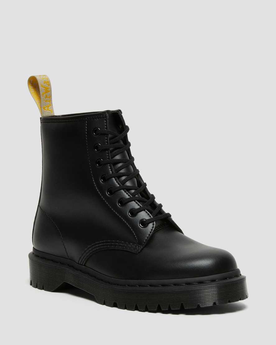 schwarze dr. martens 1460 bex mono herren-schnürstiefel