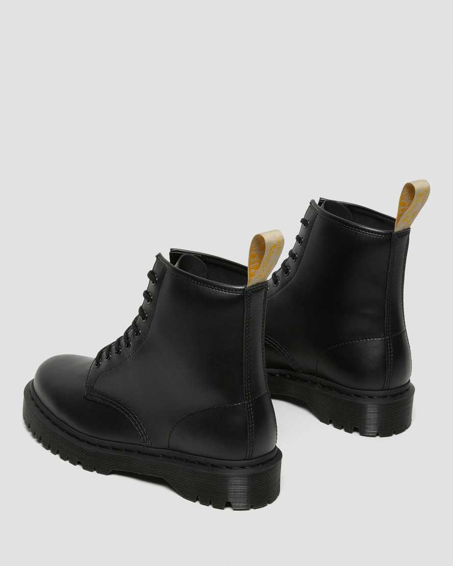 schwarze dr. martens 1460 bex mono herren-schnürstiefel