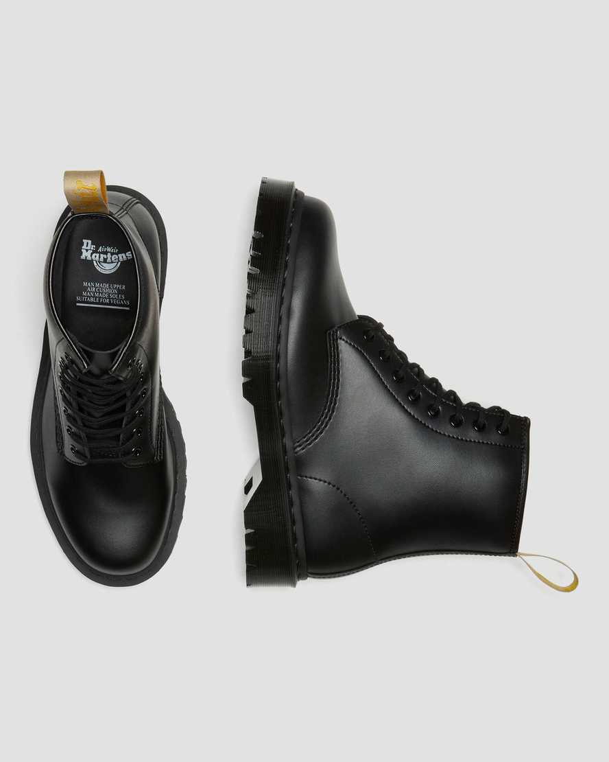 schwarze dr. martens 1460 bex mono herren-schnürstiefel