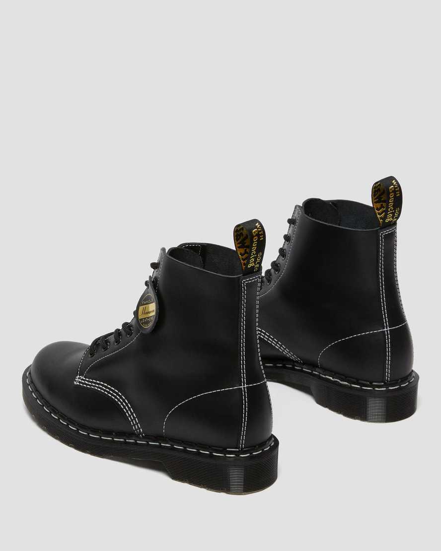 schwarze dr. martens 1460 pascal cavalier herren-schnürstiefel