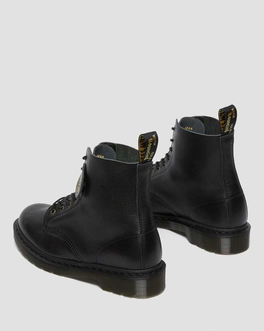 schwarze dr. martens 1460 pascal herren-schnürstiefel