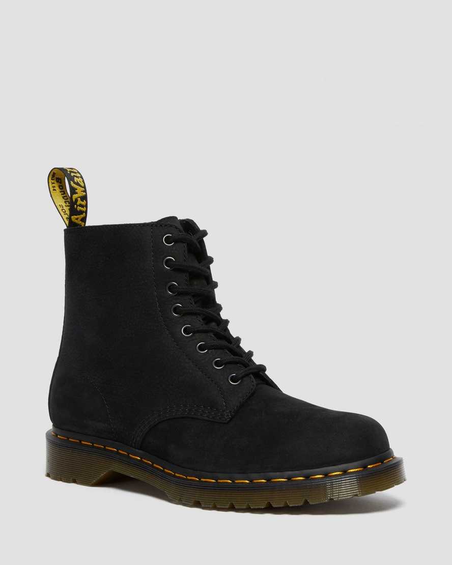 schwarze dr. martens 1460 pascal herren-schnürstiefel