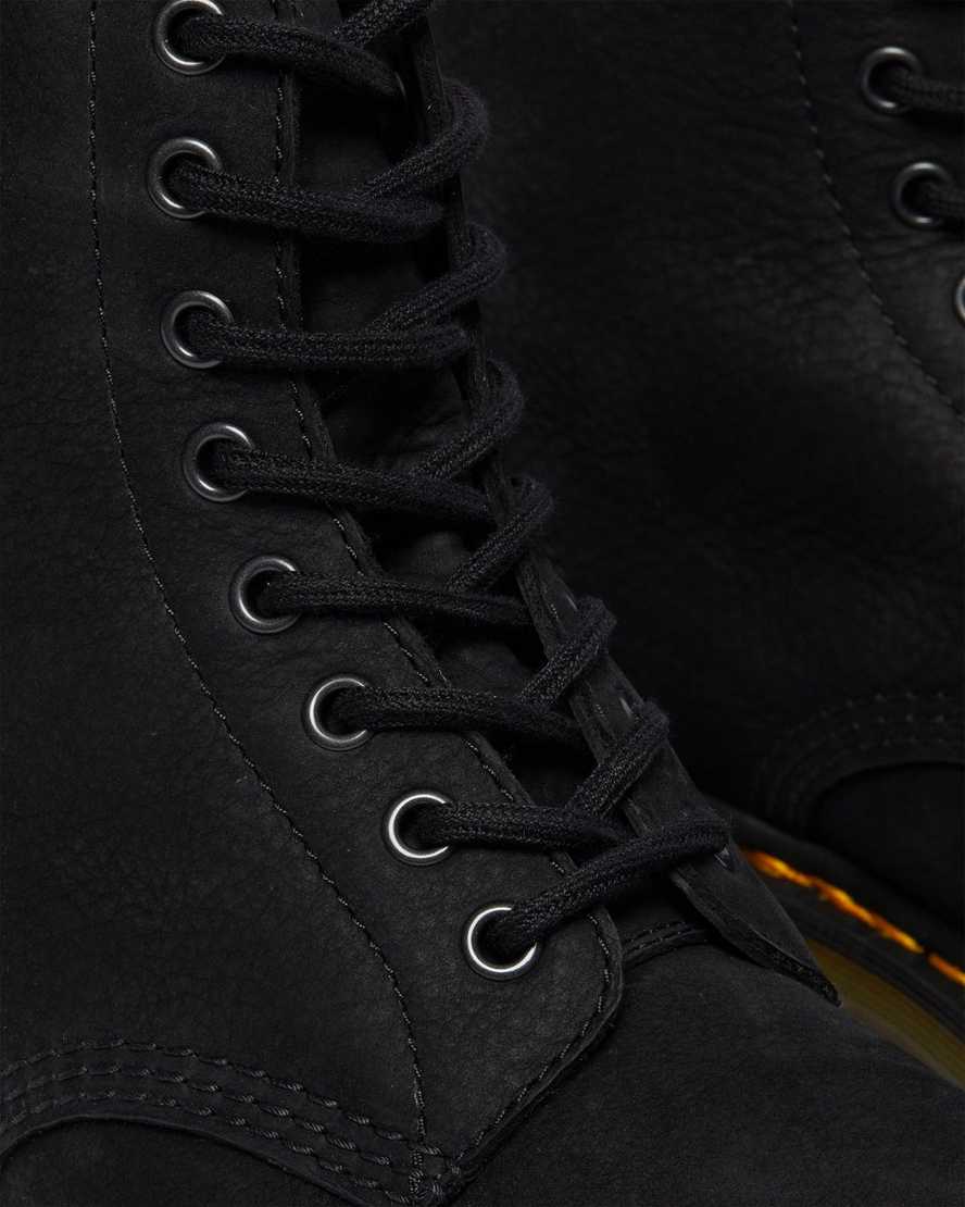 schwarze dr. martens 1460 pascal herren-schnürstiefel