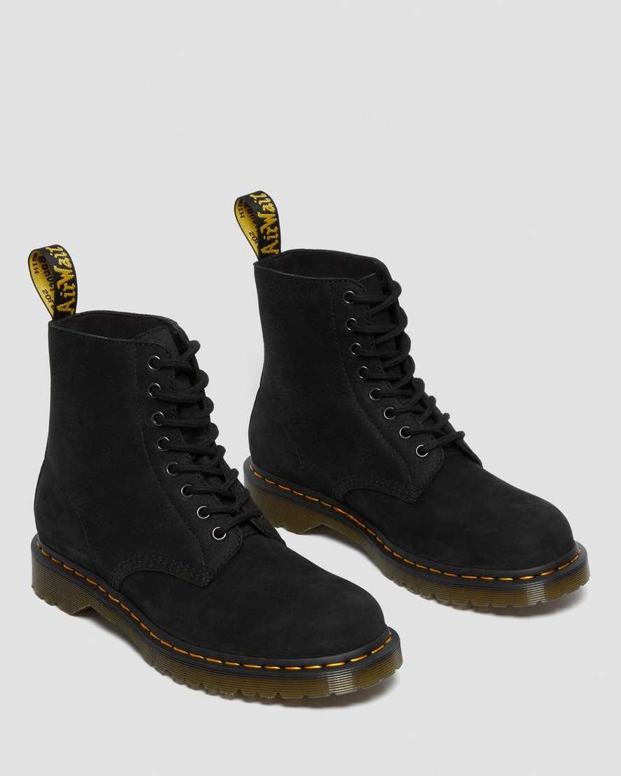 schwarze dr. martens 1460 pascal herren-schnürstiefel