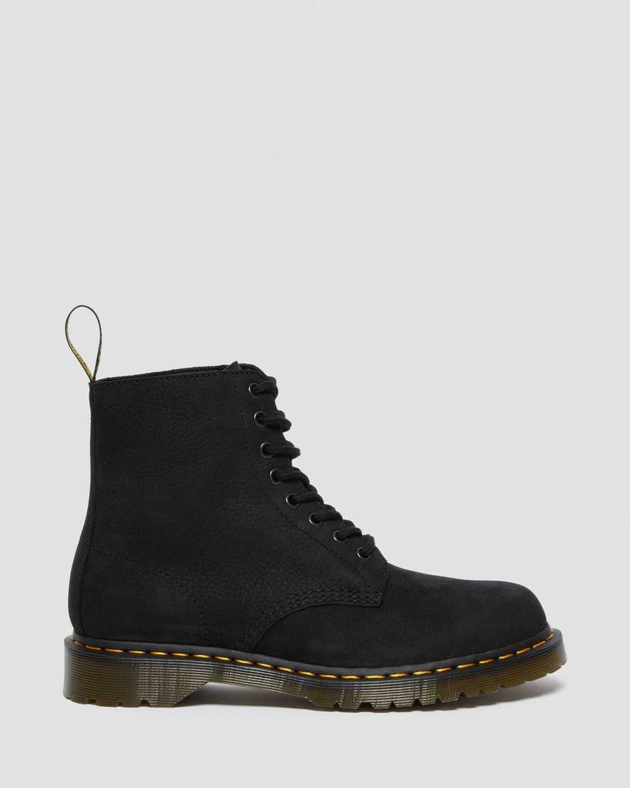 schwarze dr. martens 1460 pascal herren-schnürstiefel