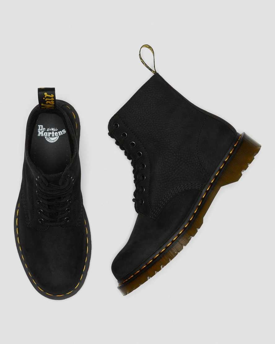 schwarze dr. martens 1460 pascal herren-schnürstiefel