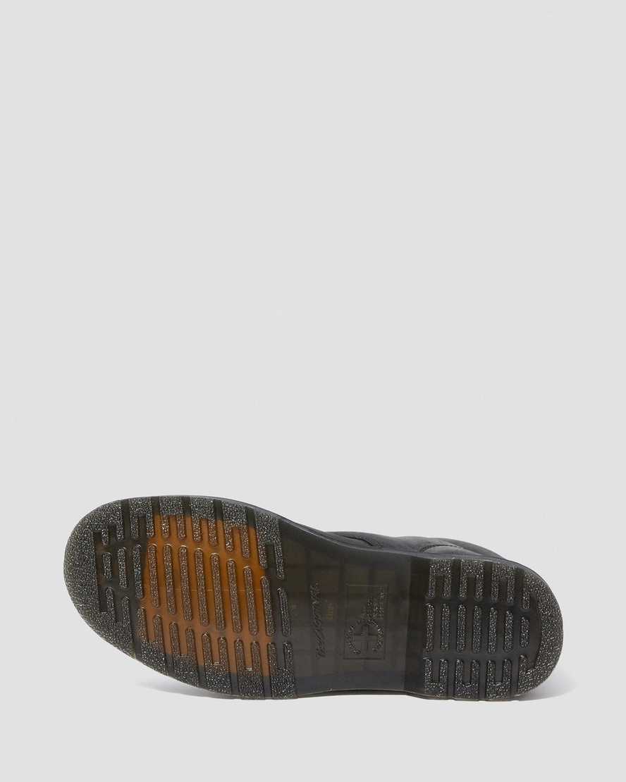 schwarze dr. martens 1460 wasserdichte herren-schnürstiefel