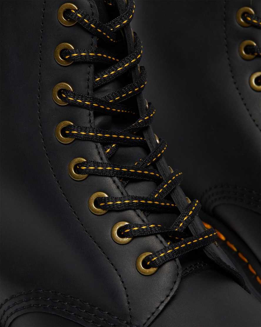 schwarze dr. martens 1460 pascal herren-schnürstiefel