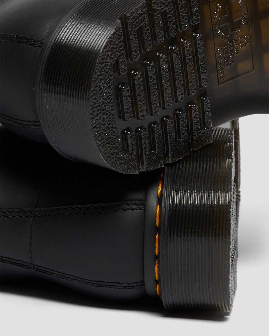 schwarze dr. martens 1460 pascal herren-schnürstiefel