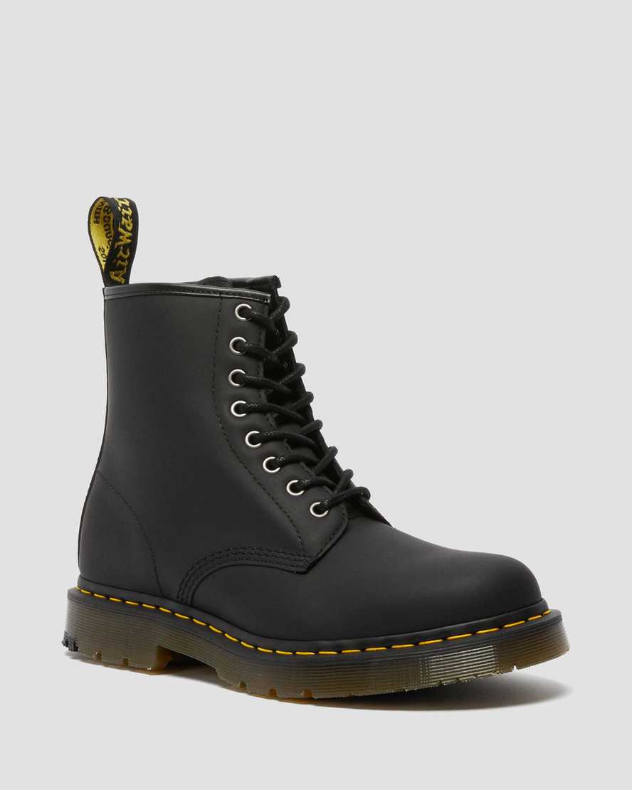 schwarze dr. martens 1460 dm wintergrip herren-schnürstiefel