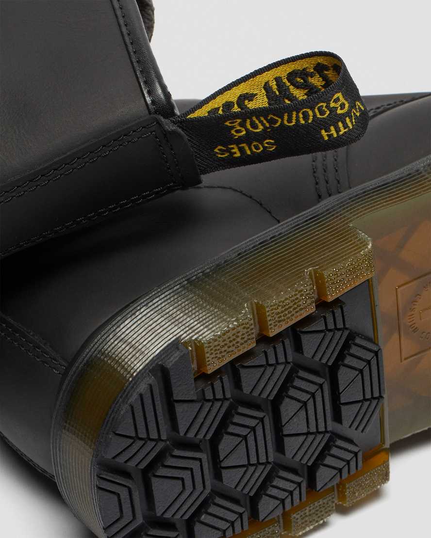 schwarze dr. martens 1460 dm wintergrip herren-schnürstiefel