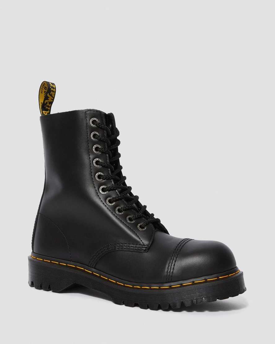 schwarze dr. martens 8761 bxb herrenstiefel mittelhoch