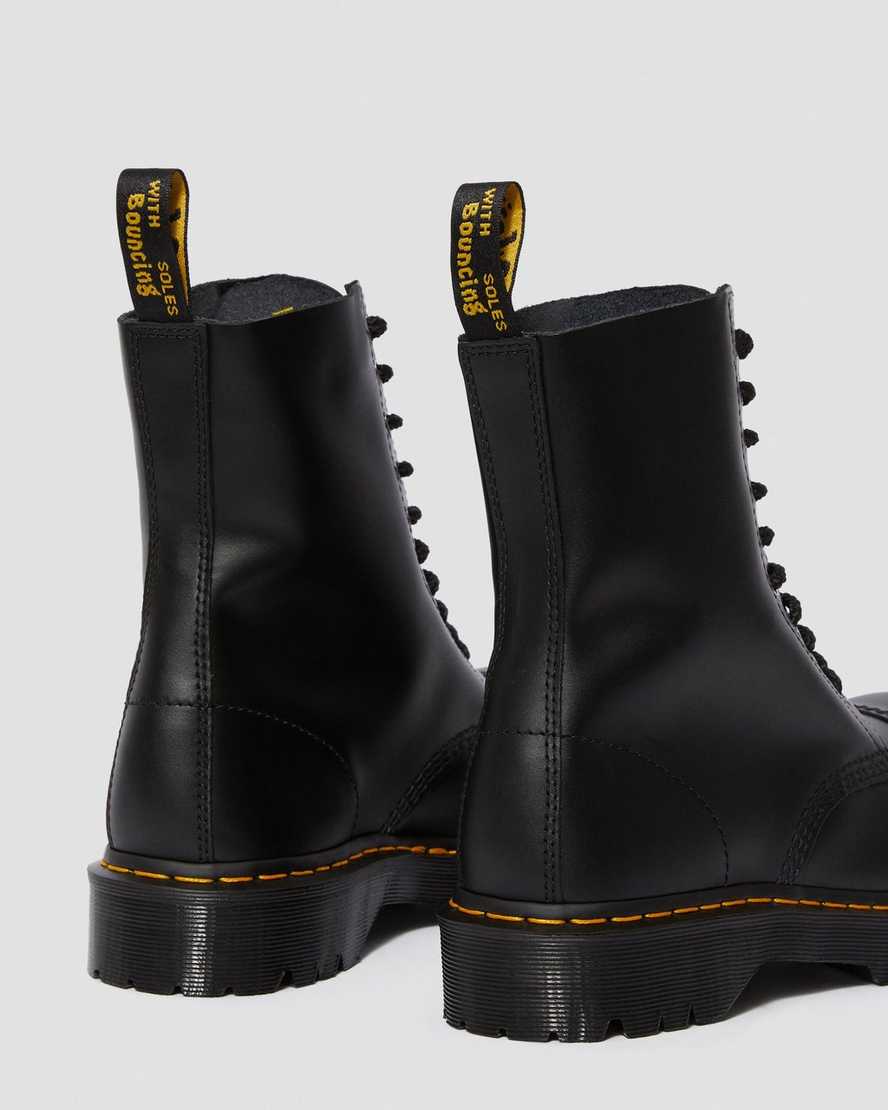 schwarze dr. martens 8761 bxb herrenstiefel mittelhoch
