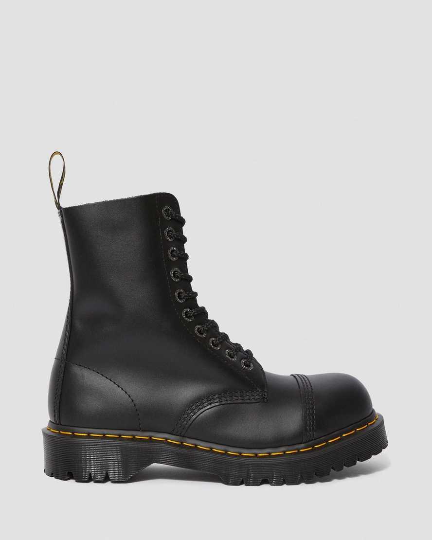 schwarze dr. martens 8761 bxb herrenstiefel mittelhoch
