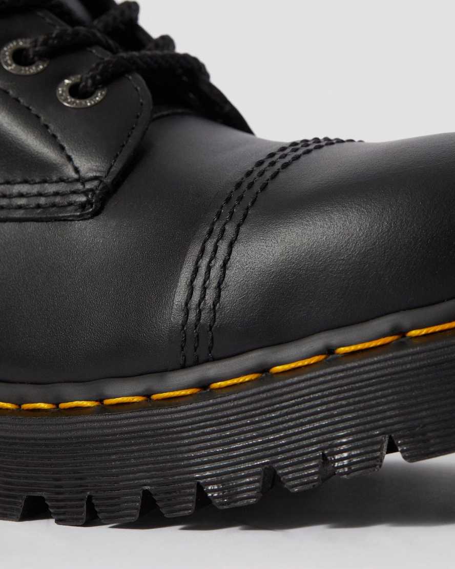 schwarze dr. martens 8761 bxb herrenstiefel mittelhoch