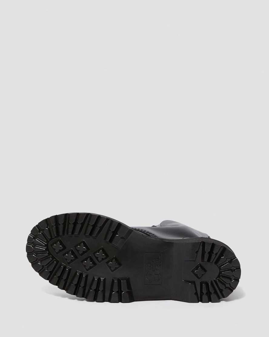schwarze dr. martens 8761 bxb herrenstiefel mittelhoch
