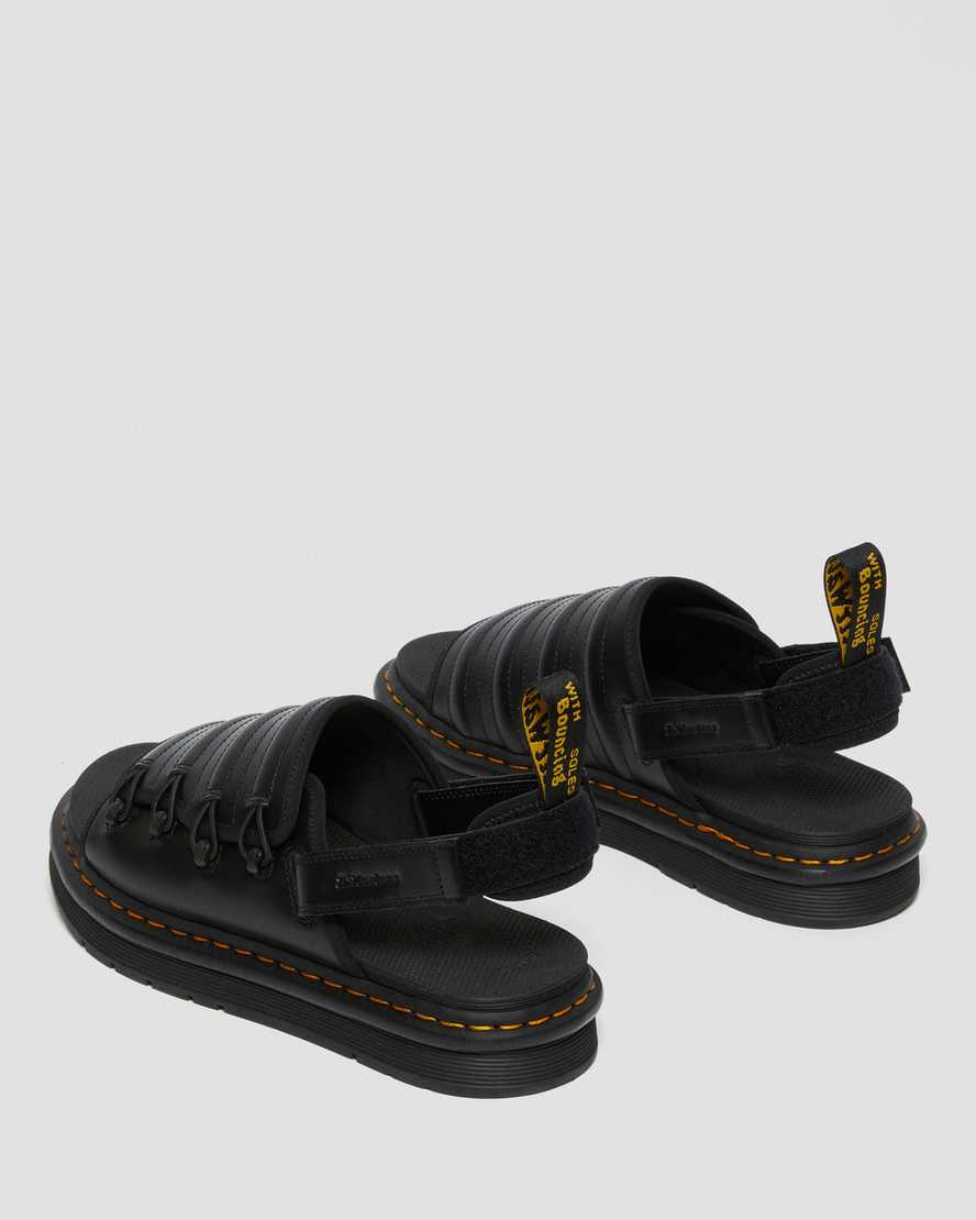 schwarze dr. martens mura suicoke herren-sandalen