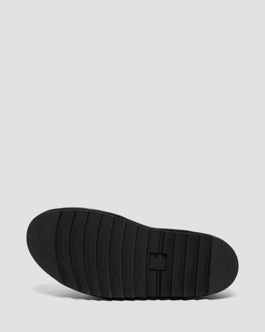 schwarze dr. martens ryker ii herren-sandalen mit riemen