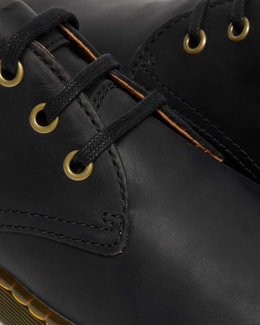 schwarze dr. martens coronado wyoming herren-freizeitschuhe