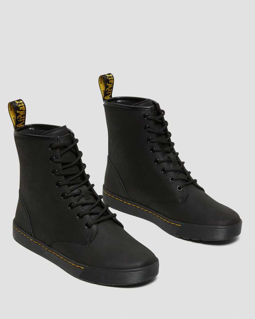 schwarze dr. martens cairo herren-freizeitschuhe