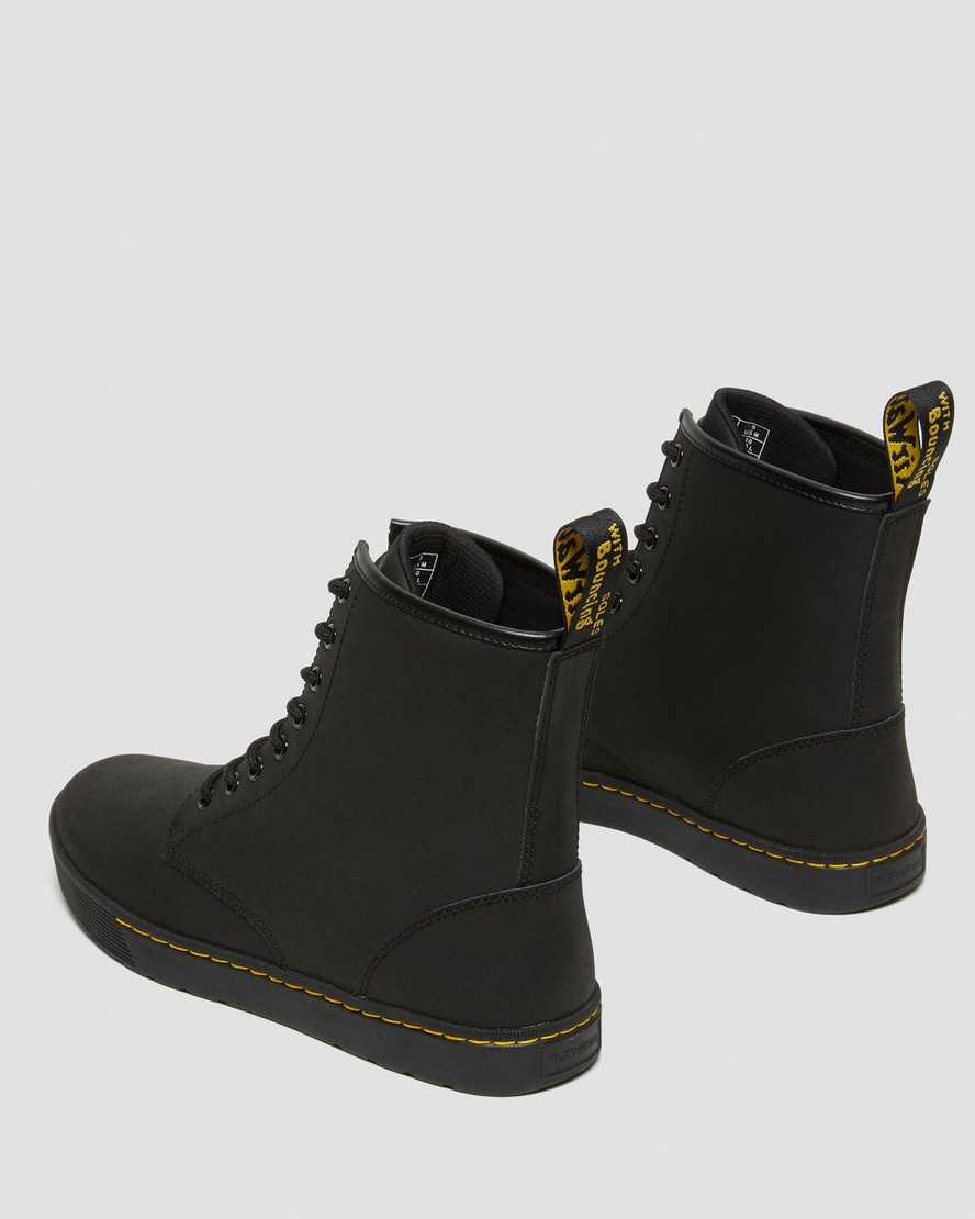 schwarze dr. martens cairo herren-freizeitschuhe